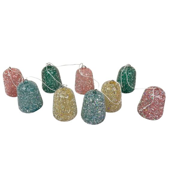 Frosted Gumdrops Garland Oversized Pastel Colors Hobby Lobby Easter Christmas - Picture 1 of 4